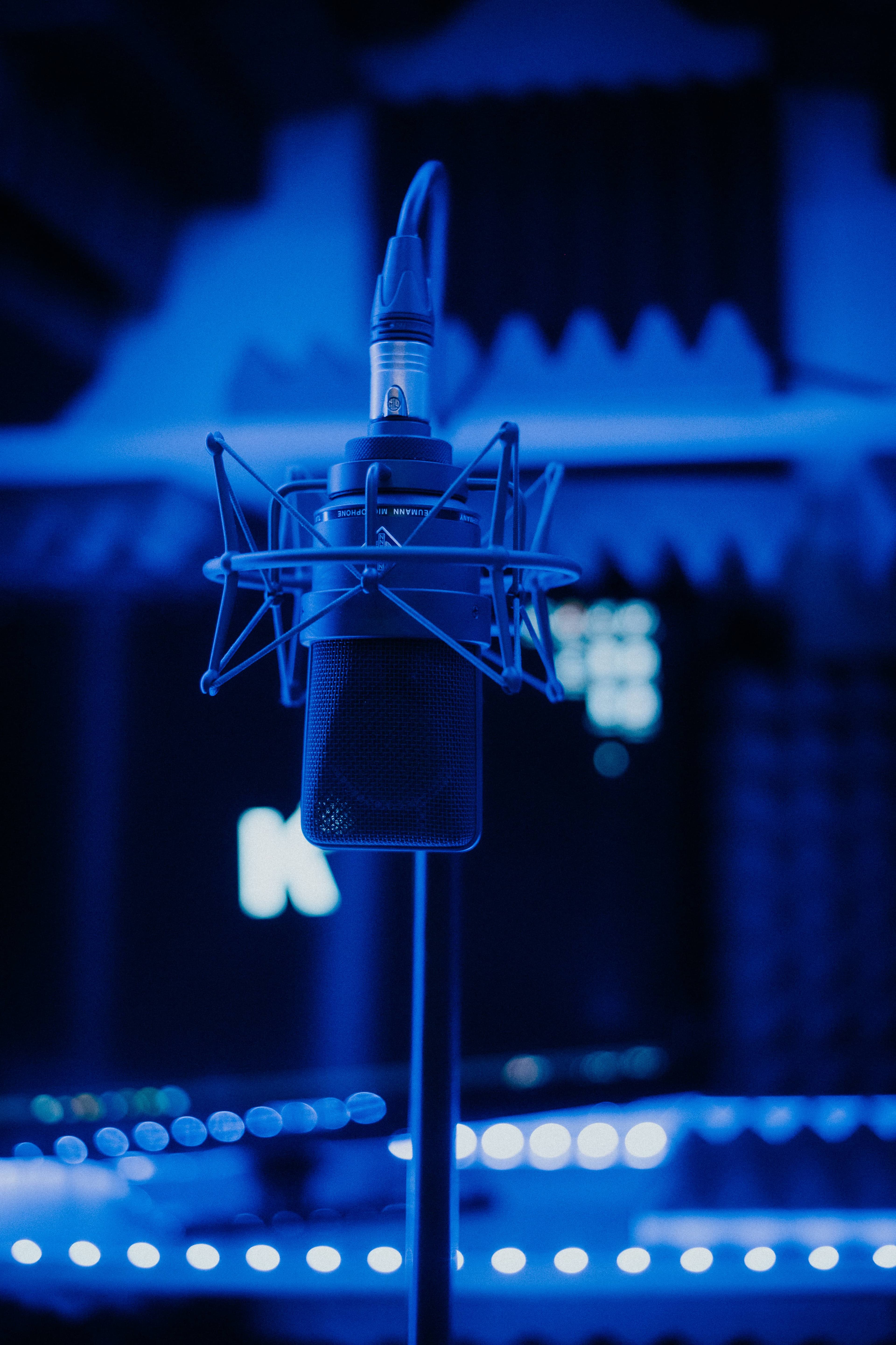 Microphone Neumann — captation voix et rap chez Kasar